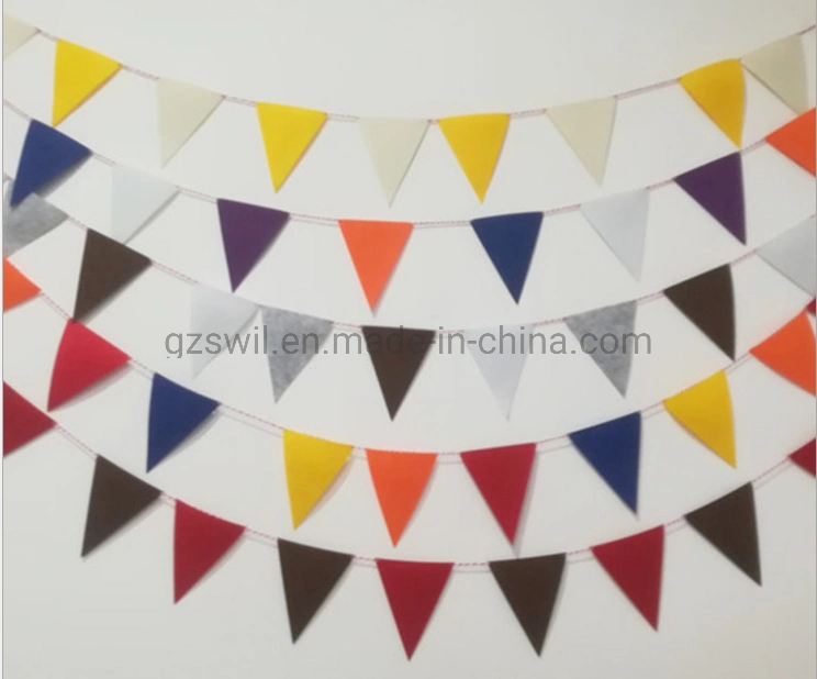 Fashion Digital Printing Polyester Fabric Display Colorful Party Banners