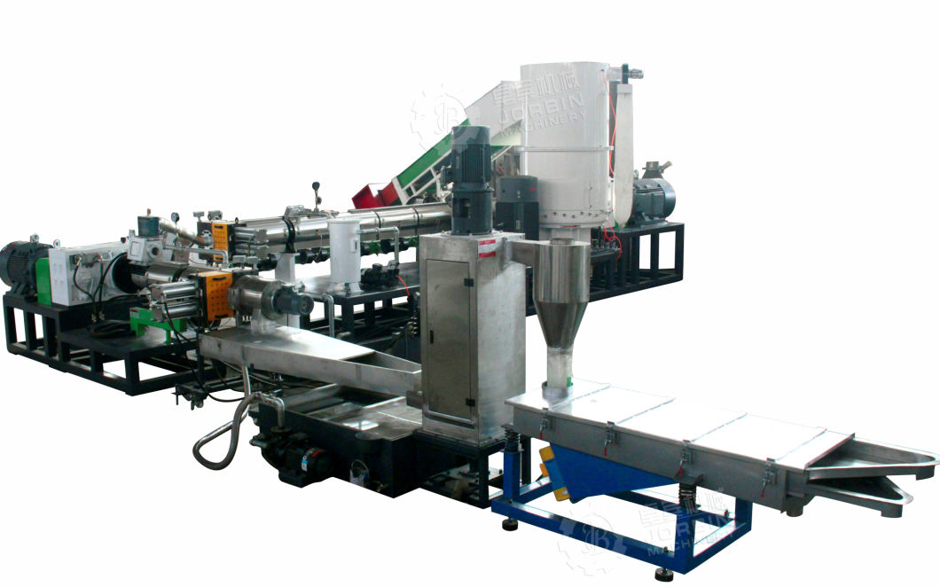 Two Step Extruder Machine for Agricultural LDPE Film, HDPE Film, PP Film High Capacity