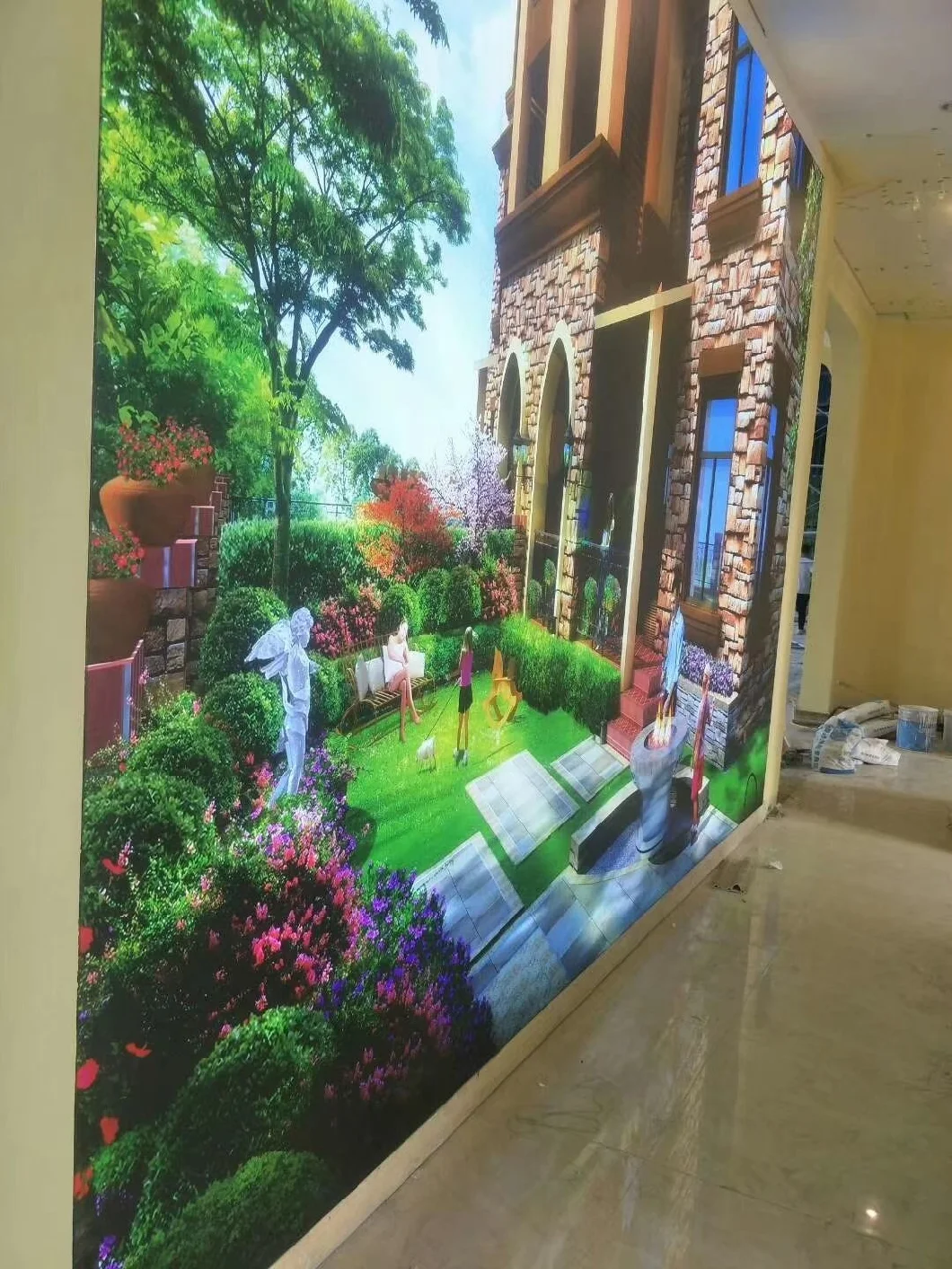 Digital Printing LED Light Box Exhibition Booth PVC Fabric Canvas Backlit Banner