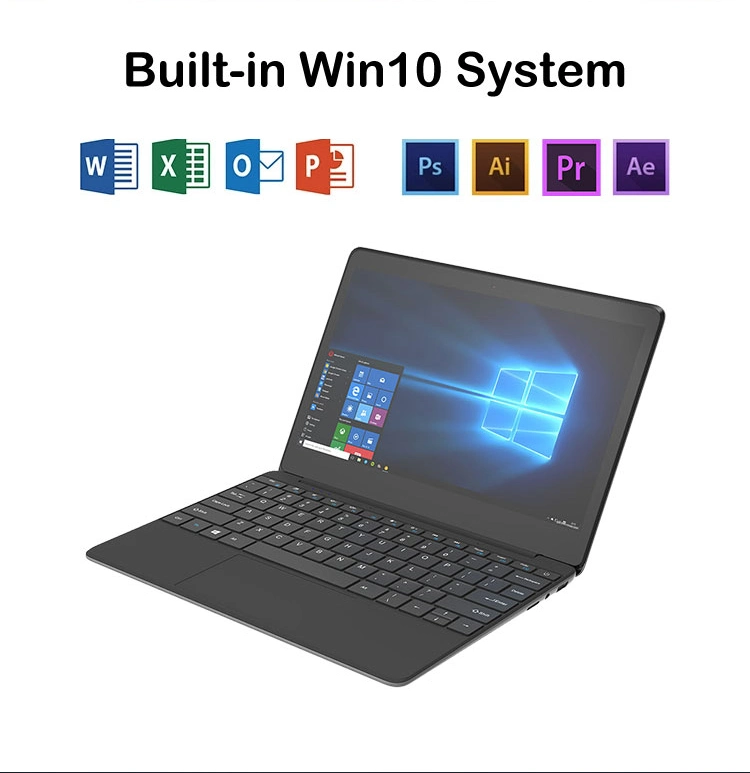 11.6 Inch Slim OEM Mini Notebook 4GB RAM Custom Windows 10 Gamer Laptop