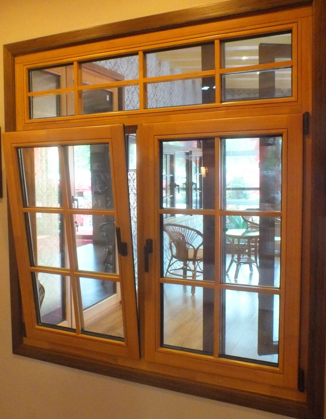 High Quality Customized Wood-Clad Aluminum Window|Aluminum Clad Wood Window