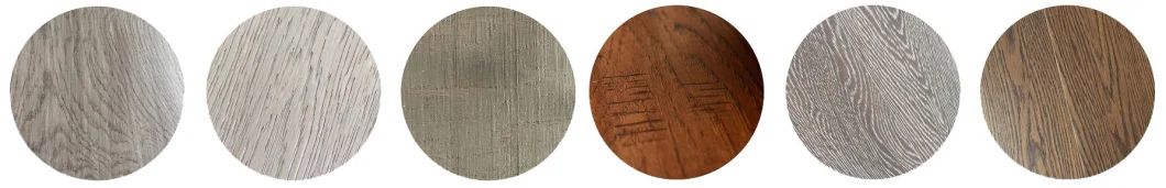 Burma Teak Coating Smooth Surface 2mm Top Layer Wood Flooring