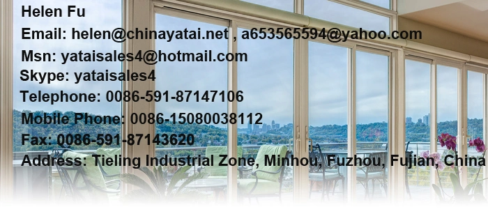 Australia Standard PVC Double Glazed Sliding Windows