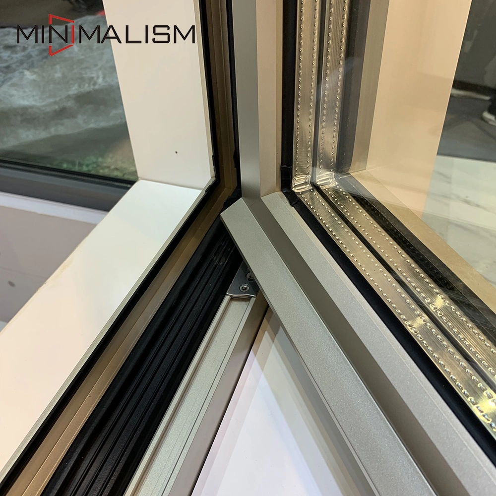 Inward Aluminium Tilt and Turn Window/Casement Window Open Inside