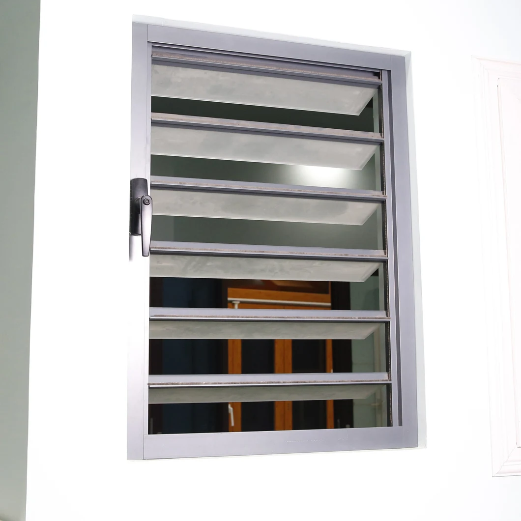 Cheap Aluminium Windows with Black or Wooden Color