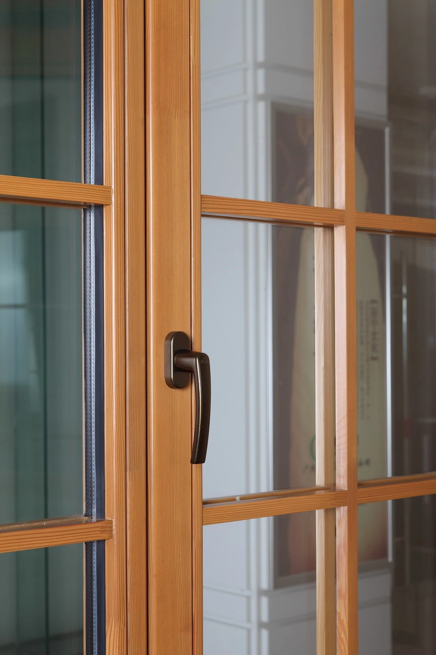 Custom Wood Windows/Solid Wood with Alum Clad Wood Window and Door