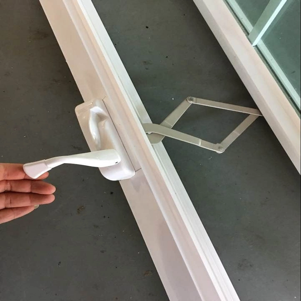 Outward/Inward Opening Suspended Sash Flat Aluminium Frame Casement Glass Window
