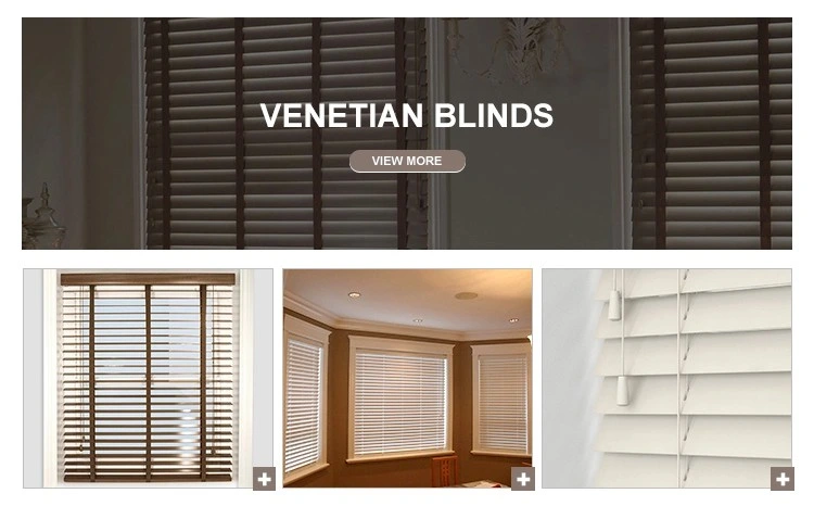 Paulownia Wood Windows Wooden Venetian Blinds