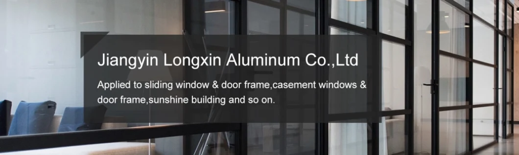 Door and Windows Frame Aluminium Extrusion Profiel Powder Coating Surface