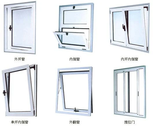 European Style Plastic Steel PVC Sliding Windows and Doors with Round Top