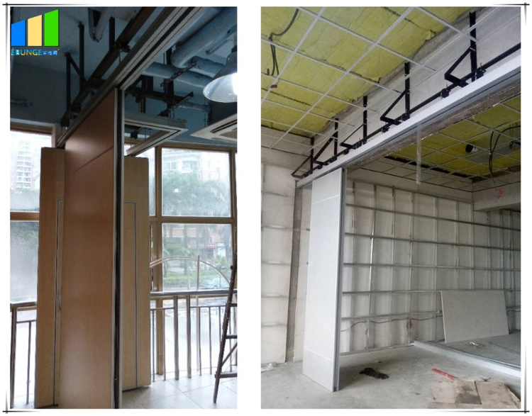 Restaurant Acoustic Partition Wall, Floor to Ceiling Operable Wall Systems