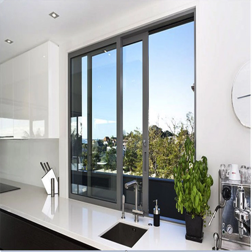 Simple and Effortless Opening and Closing with Single and Double Slider Series Aluminum Sliding Window