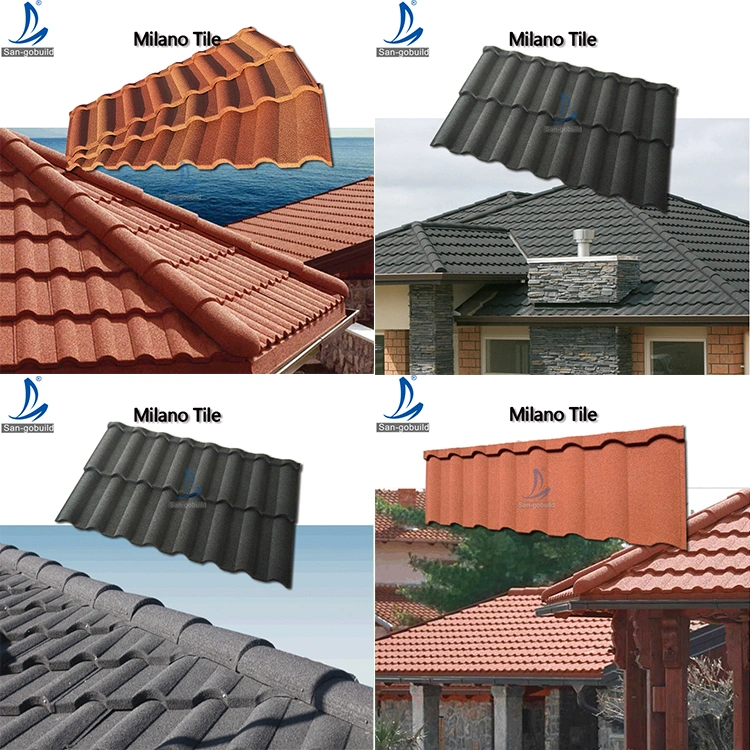 Milano Design Apartments Villa House Roofing Tiles in West Africa