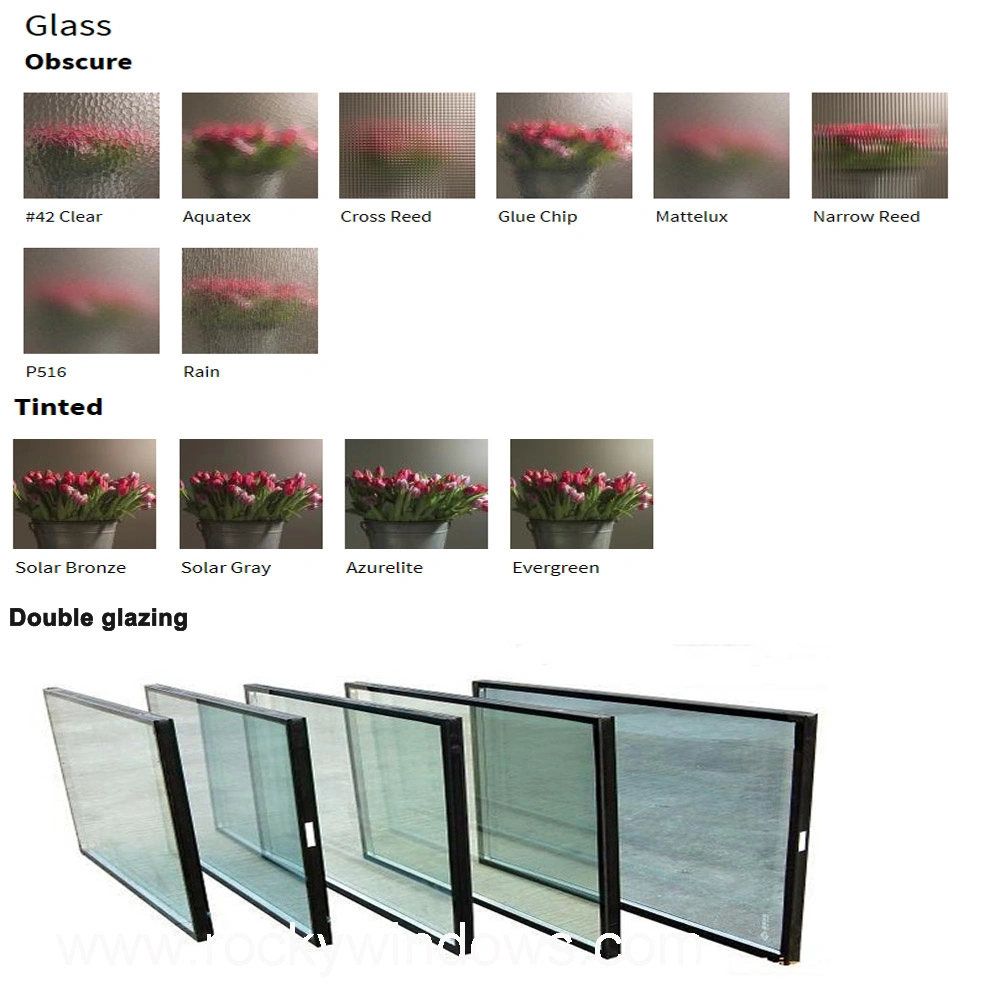 Rocky Inward or Outward Swing Window aluminium Windows