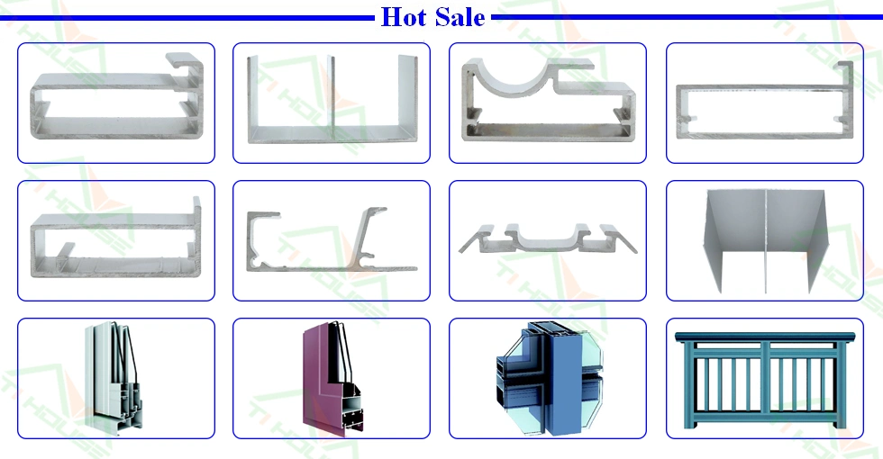 Powder Coated Aluminum Sliding Window and Aluminum Sliding Window Profile