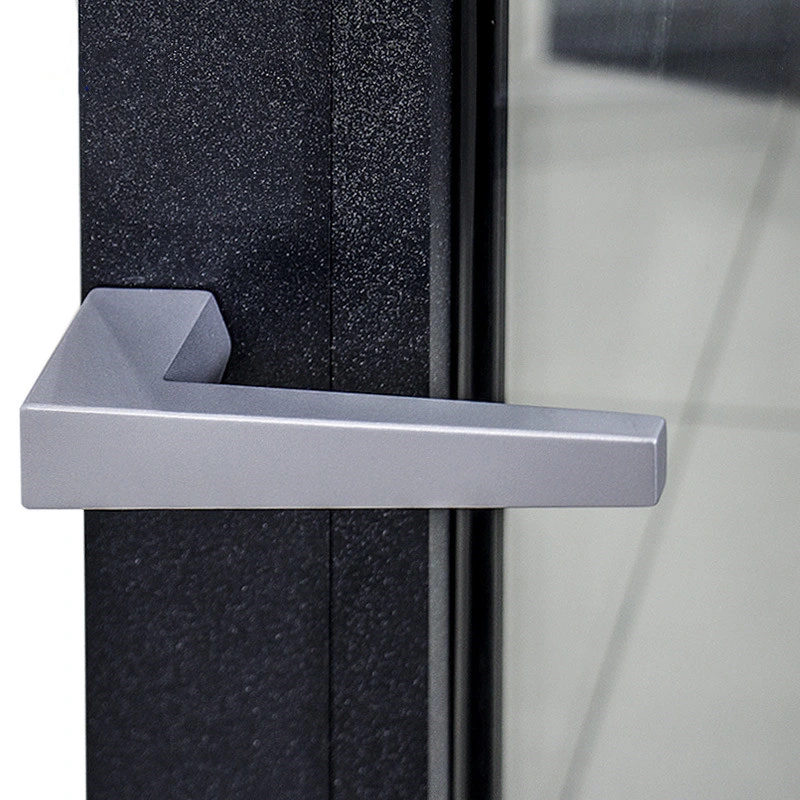 Customized Double Tempered Glass Aluminum Alloy Profile Flat Aluminium Window Casement Soundproof Window