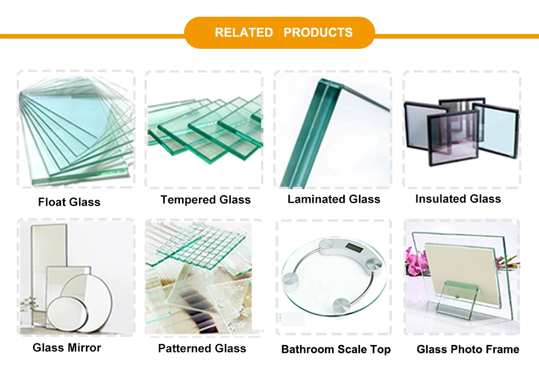 Customized Reflective Tempered Insulated Glass Double Glazed Igu Dgu Glass