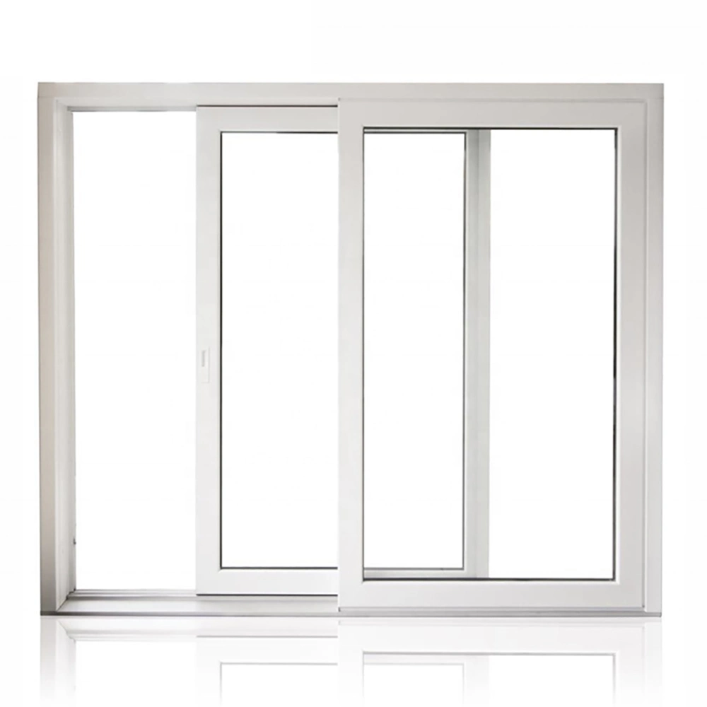 Aluminum Hinged Triple Hurricane Impact Soundproof Windows Aluminium Double Panel Sliding Window with Insect Screen