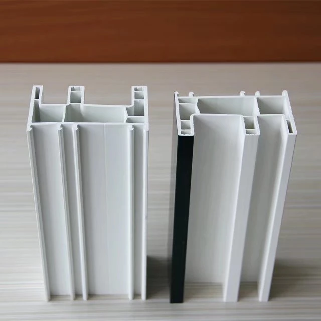 Casement Windows and Doors with Plastic UPVC PVC Profile Wooden and Color Film
