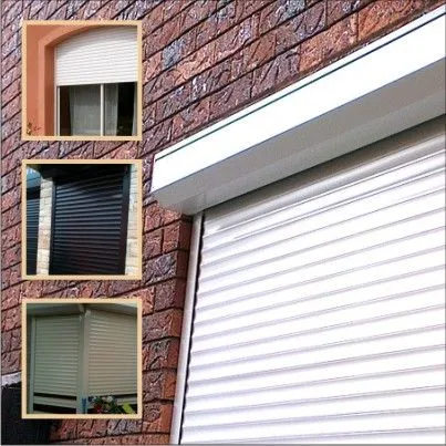 Aluminum Window Profile/Aluminum Windows with Roller Shutter