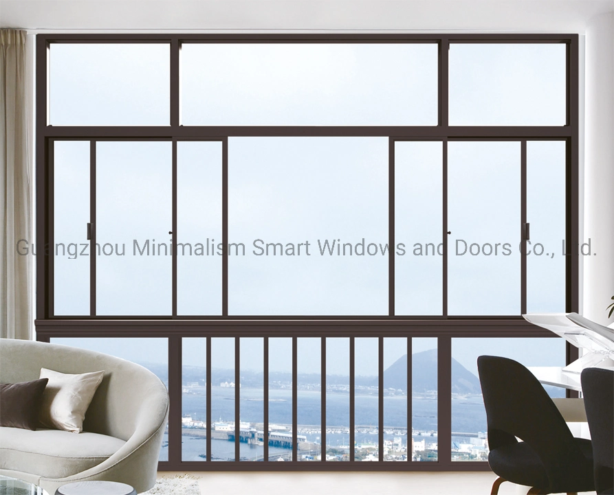 Aluminum Window Frame Extrusions /Aluminium Sliding Window for House