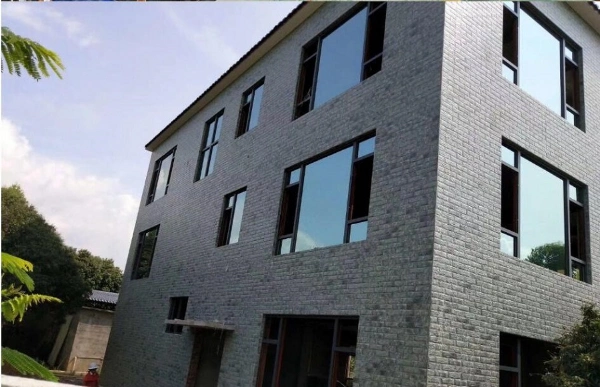 Aluminum Wood Composite Window for House Project