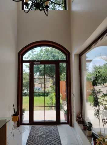 Aluminium Clab Wood Window|Wood Replacement Windows