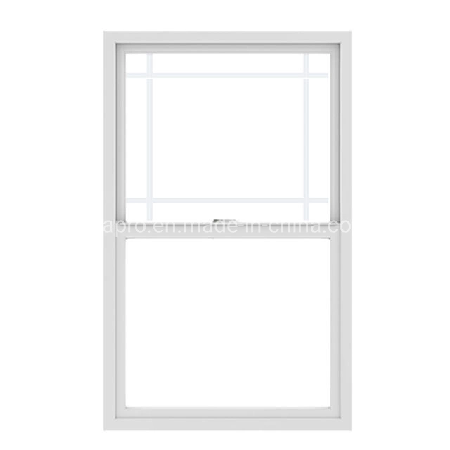 As2047 Large Aluminum Triple Glass Double Hung Window for Wrought Iron Designs Windows Grill Price Vertical Sliding Hung Window
