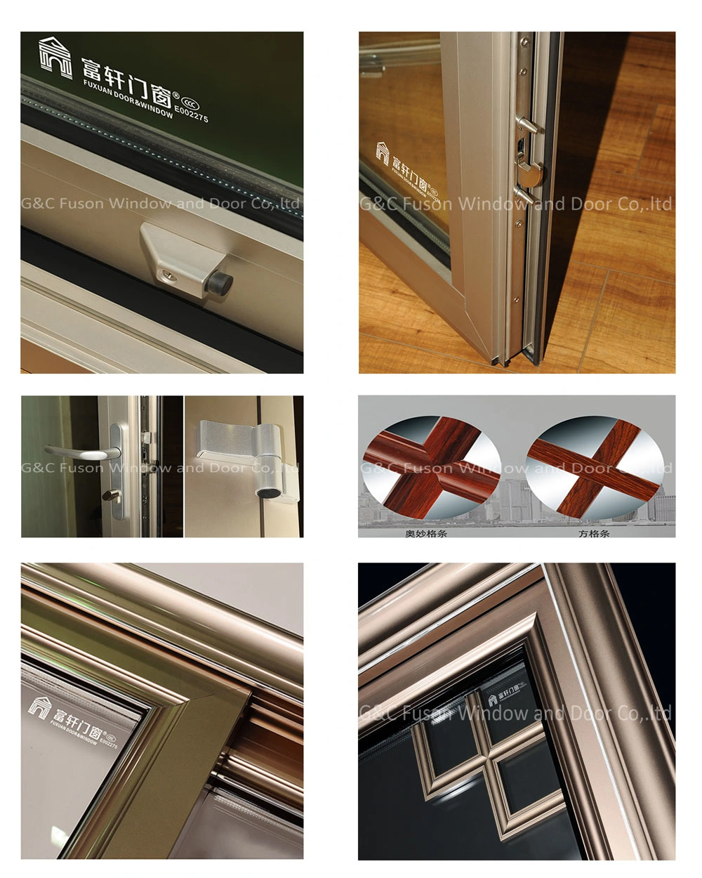 2019 Series Building Material/ Aluminum Casement Window/Aluminium Window/Aluminum Awning Window