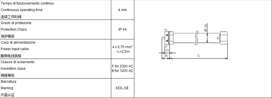 Electrical AC Tubular Motor for Window Roller Shutter