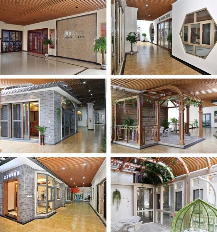 Burglar Proof Designs Customized Modern Aluminium Interior Room Double Door Wood Frame Glass Sliding Door