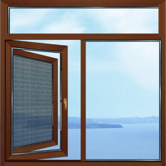 Double Outward Energy-Saving Integrated Casement Window with Screen