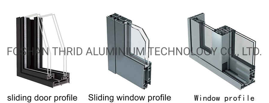 Wooden Grain Color Frame Sliding Flyscreen Aluminium Sliding Window
