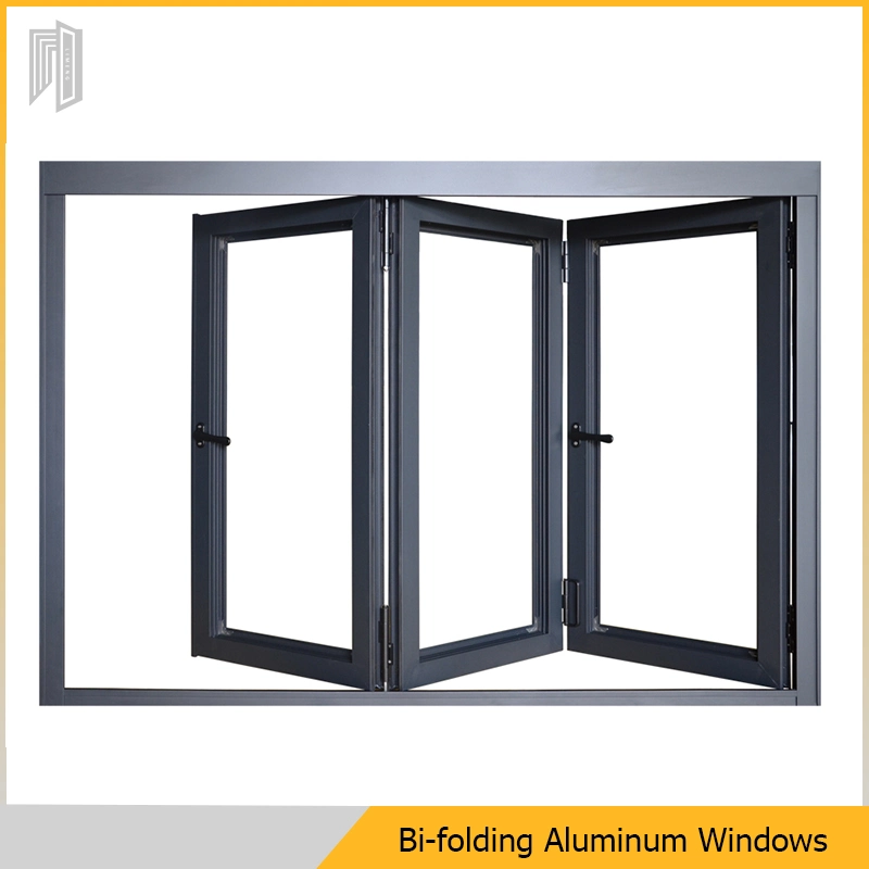 Residential Bi Fold Aluminium Windows Thermal Collapsible Windows