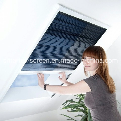 Combination Pleated Blind for Roof Windows