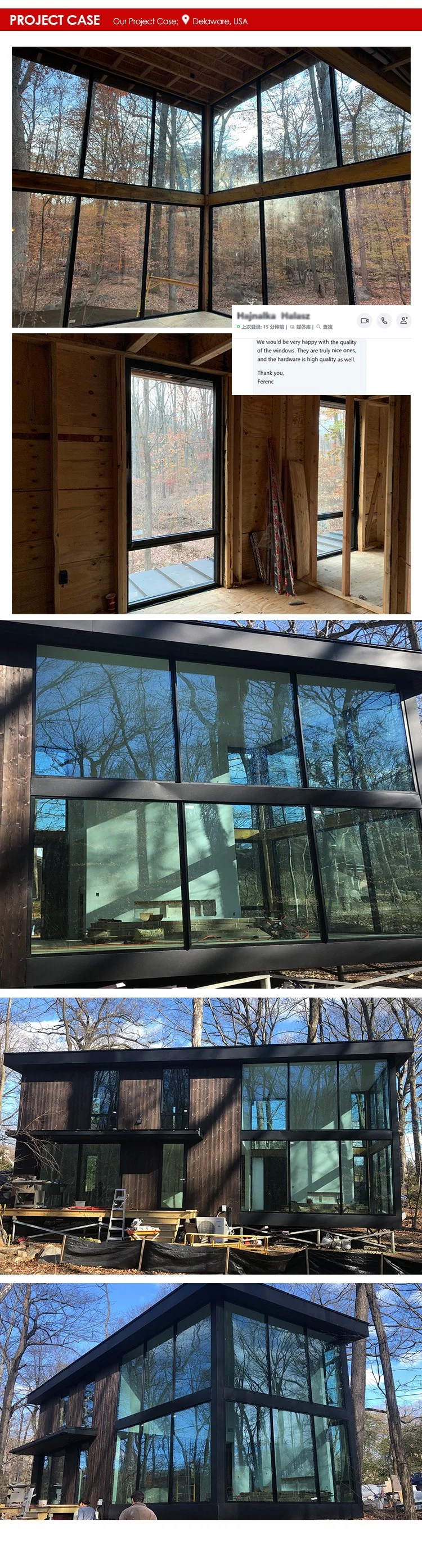 As2047 Nfrc Double Glass Tilt and Turn Aluminium Window Samples of Finished Aluminium Windows