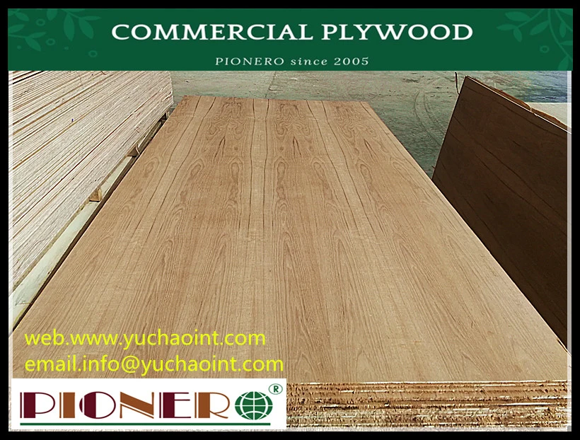Good Price Iraq Market Natural Teak Plywood QC Burma Teak Plywood