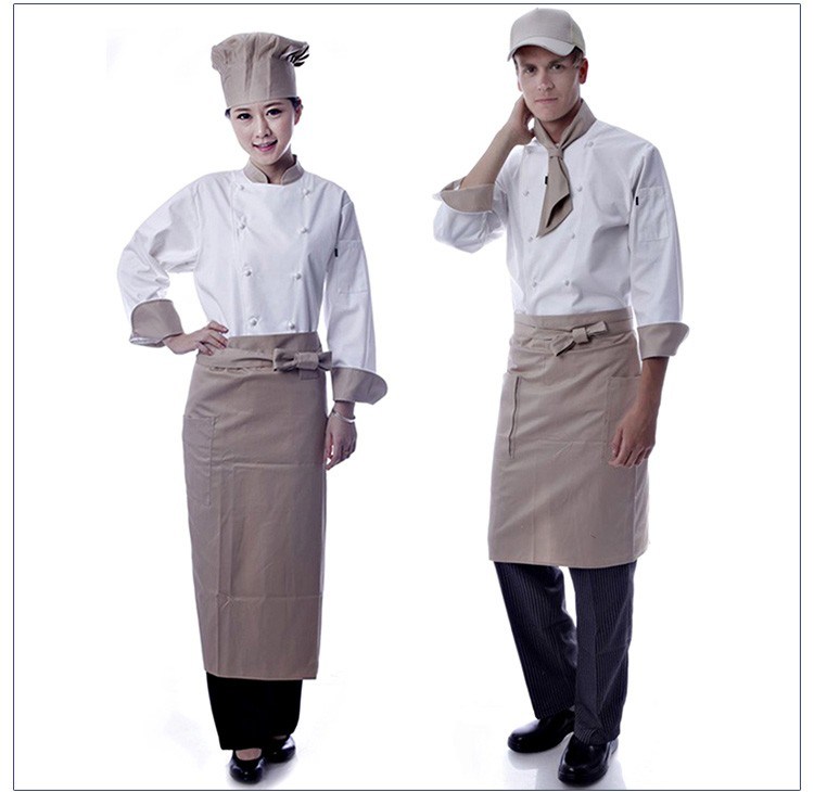 Chef Jacket Short Sleeve Restaurant Hotel Chef Coat Uniform