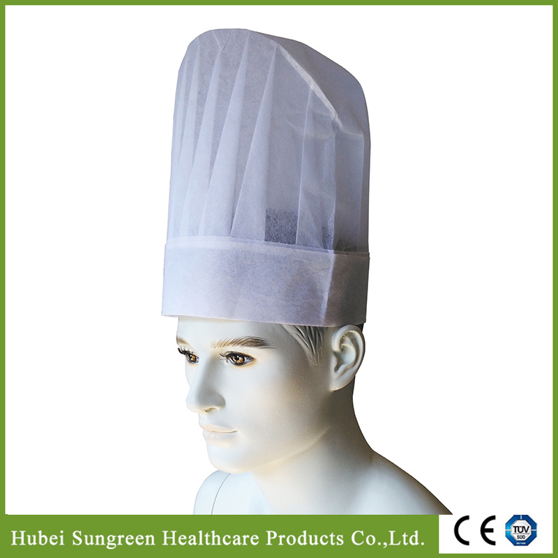 Non-Woven Restaurant Chef Hat with Higher Height