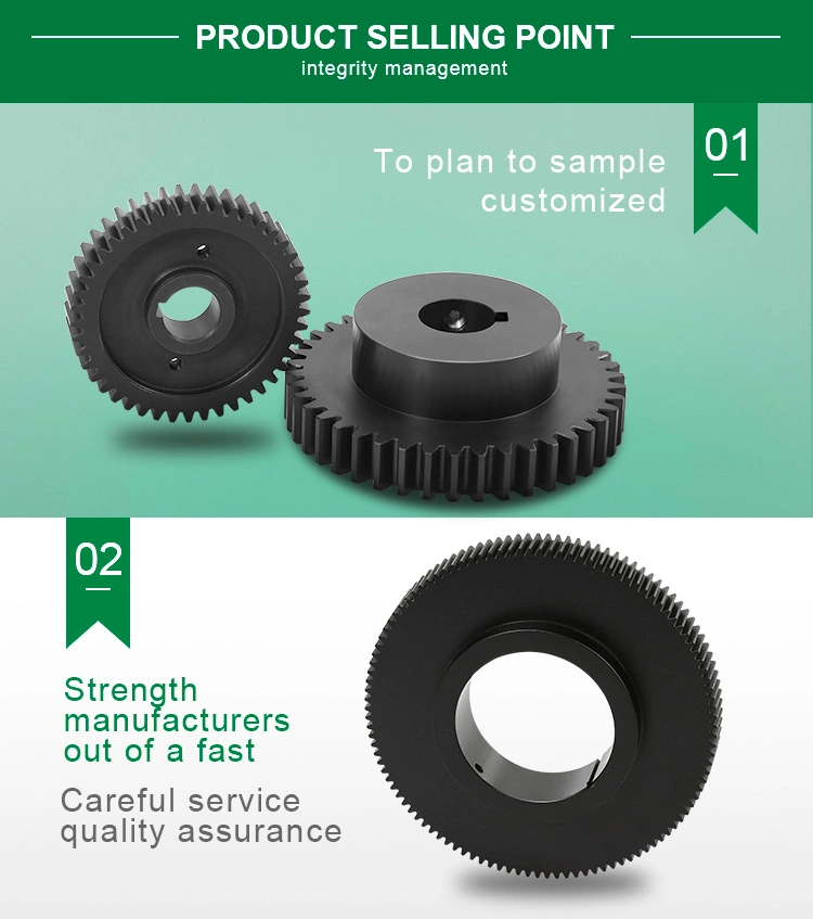Nylon66 Gear with High Self-Lubrication Resistance