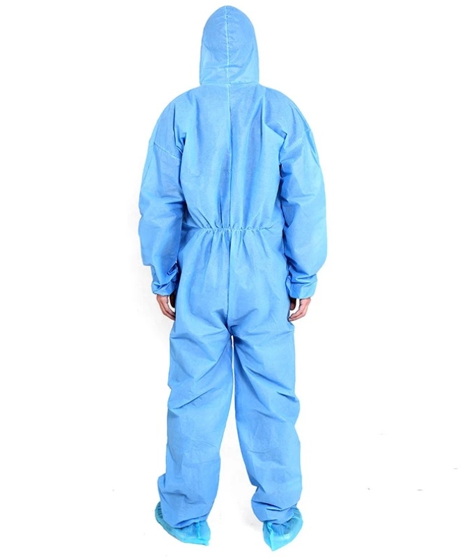 Cleaning Uniform Cleanroom Clothing Coverall Disposable Overalls Microporous Clothes Tyvek Working Men Chemical Protective Suit