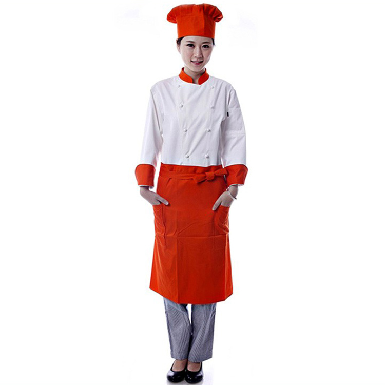 Chef Jacket Short Sleeve Restaurant Hotel Chef Coat Uniform