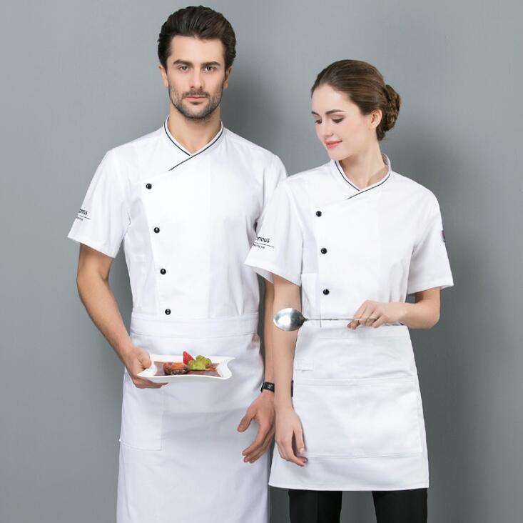 Cheap Custom Professional Chef Restaurant Workwear Kitchen Staff Cooking Uniform