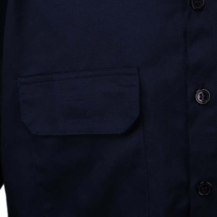 2018 New Design Fireproof Cotton Hi Vis Long Sleeve Safety Work Uniform