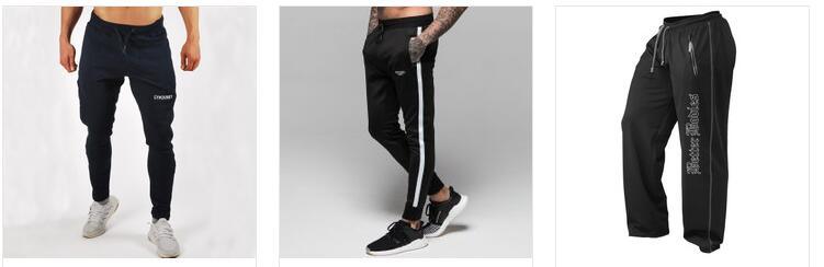 Customized Cotton Material Casual Pants for Men Sweat Pants