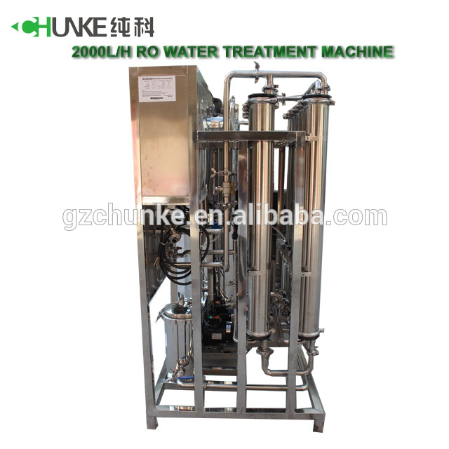2000L Commercial Purified RO Water System for Drinking