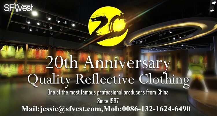 Soft Polyester Fabric High Visibility Clothing Workwear Coat Safety Sweatshirt