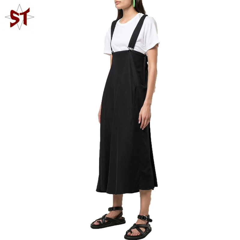 New Large Skirt Suspenders Casual Half Body Skirt