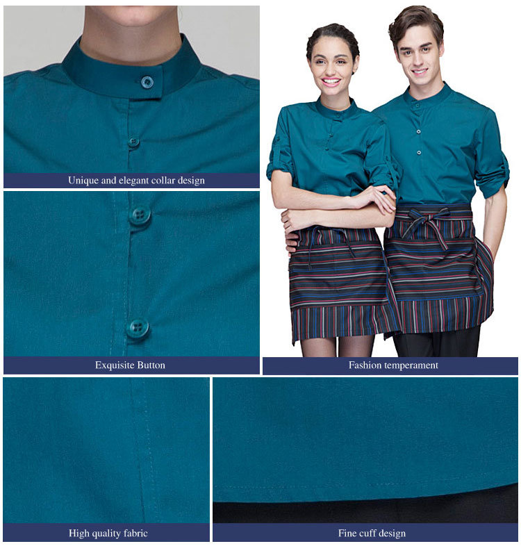 Navy Blue Hotel Uniform, Restaurant Uniform and Bar Uniform