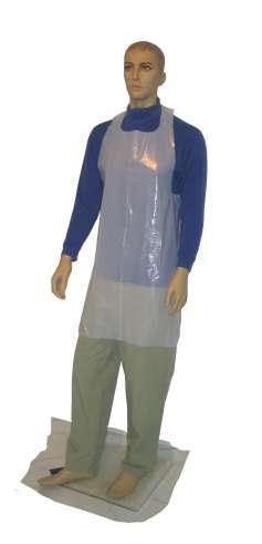 Polyethylene HDPE LDPE Disposable Plastic Aprons with Folded Bag on Roll